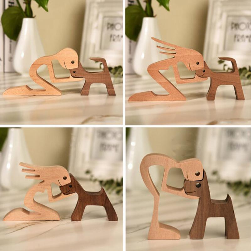 BowLift | Pet Lover - Wooden Sculpture Table Ornaments