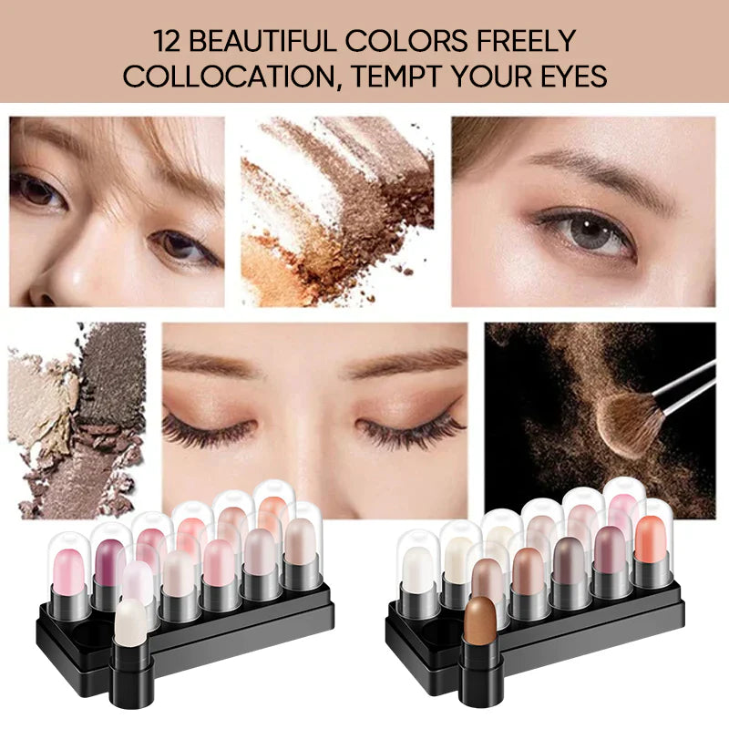 BowLift | Eyeshadow Stick Set 12 Colors