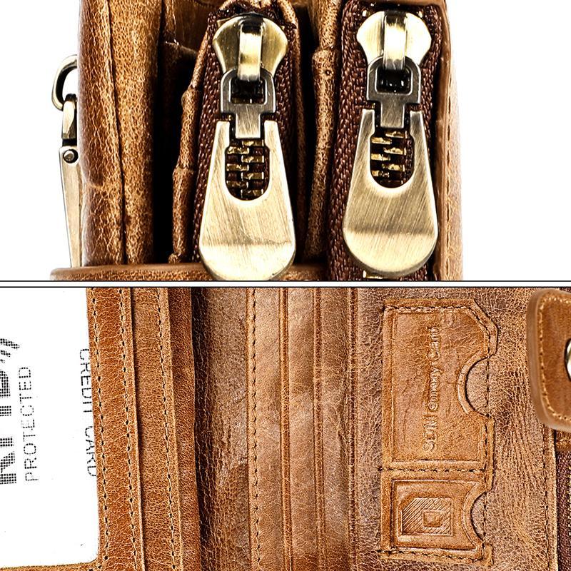 BowLift | Retro Wallet with Zipper