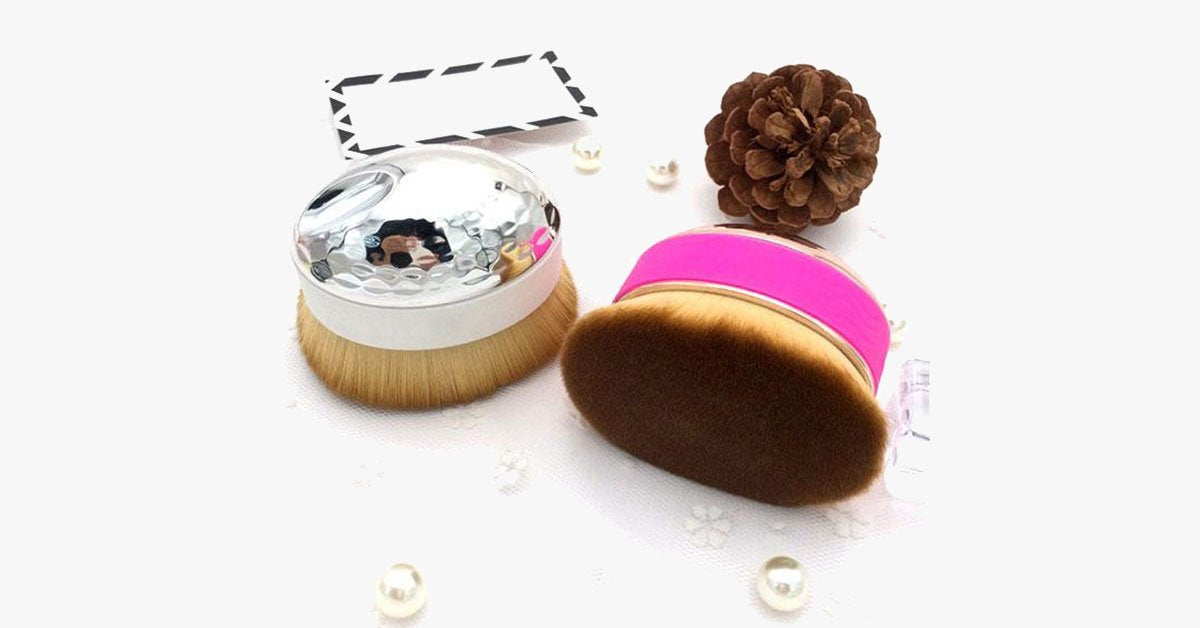 BowLift | Easy-to-use Palm Oval Brush for perfect blending of makeup