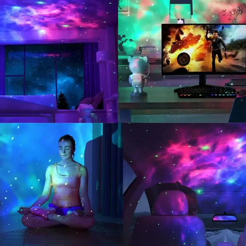 BowLift | Astronaut Galaxy Projector Multiple Modes Galaxy Night Light with Remote Control