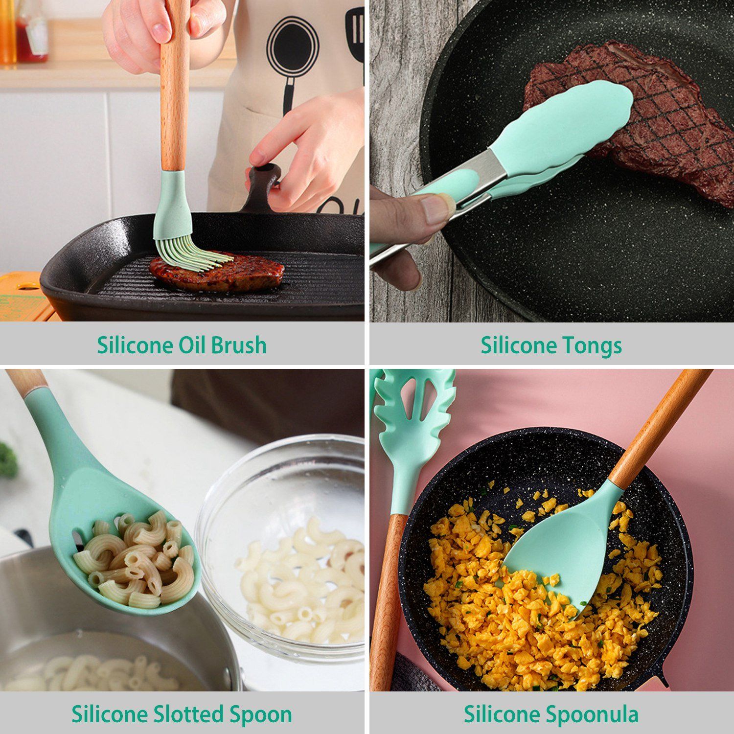 BowLift | 11-Piece: Silicone Cookware Set