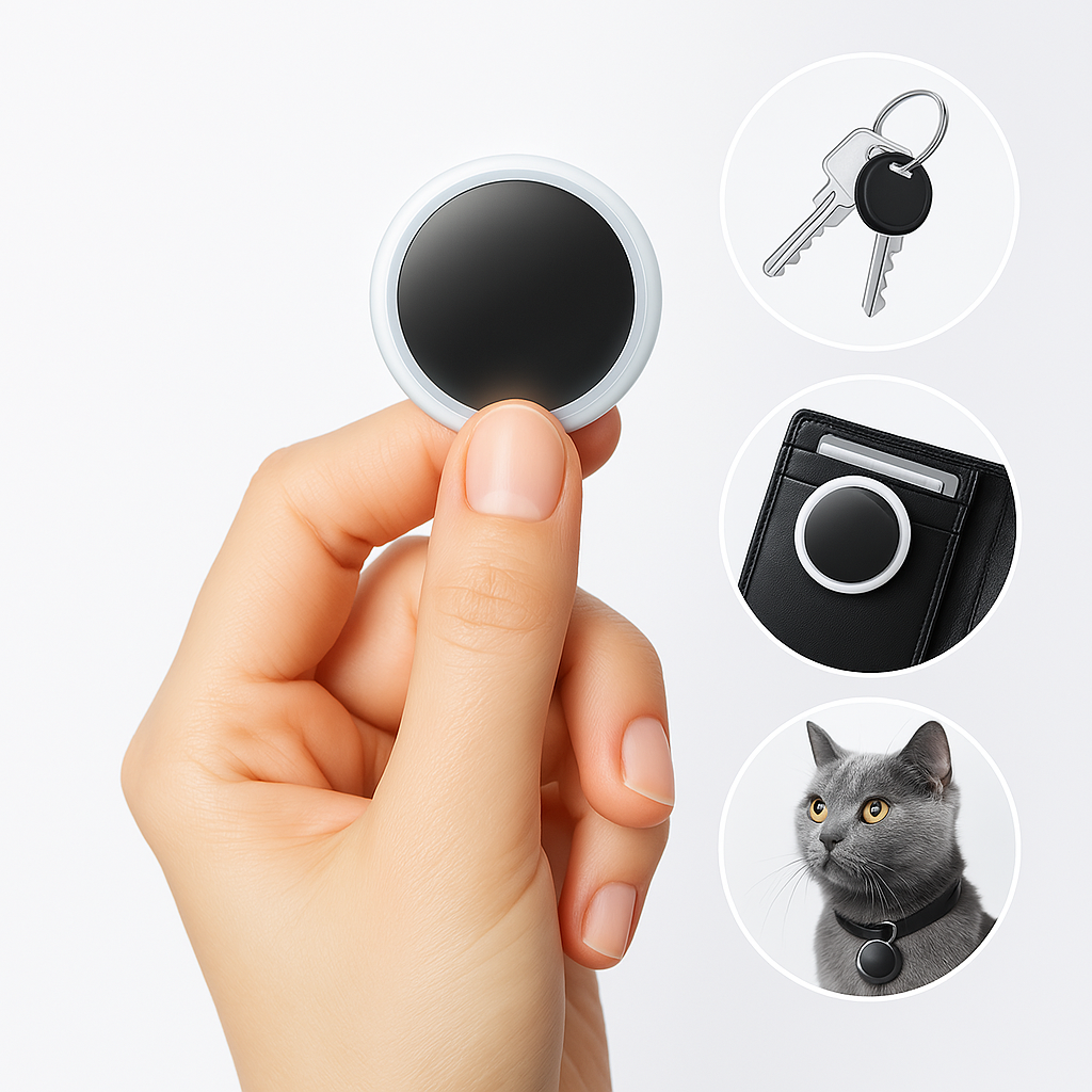 BowLift | GPS Tracker Tag for Keys and Valuables