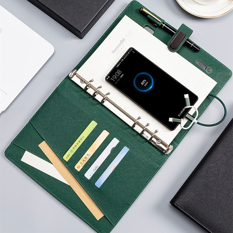 BowLift | Multifunctional Wireless Charging Notebook Powerbook