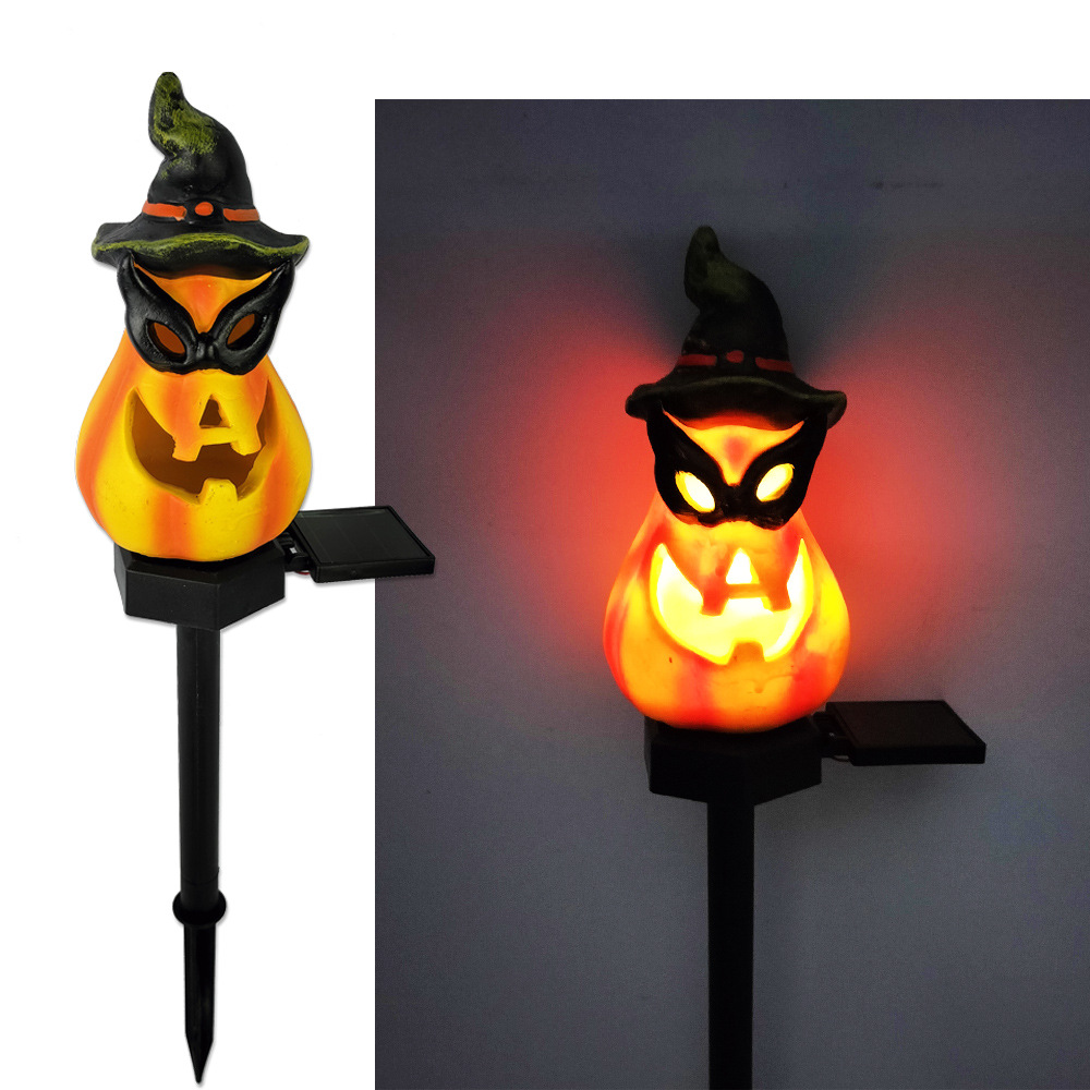 BowLift | Halloween Solar Lights – Decorative LED Garden Lights with Pumpkin and Witch Designs