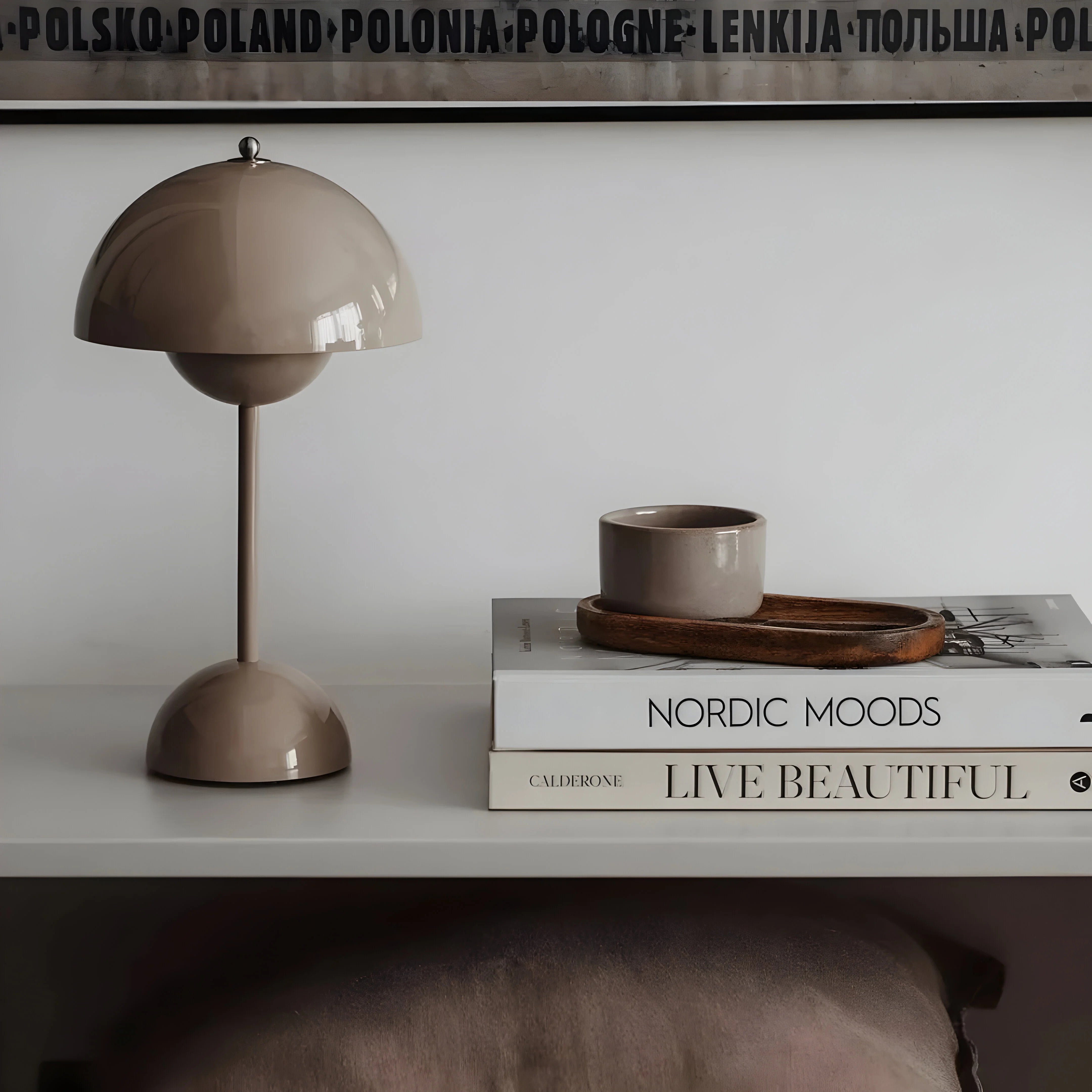 GlowCap - Soft Glow LED Table Lamp