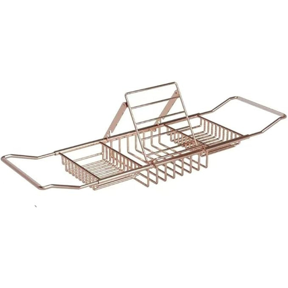 BowLift | Adjustable Stainless Steel Bathtub Caddy Tray