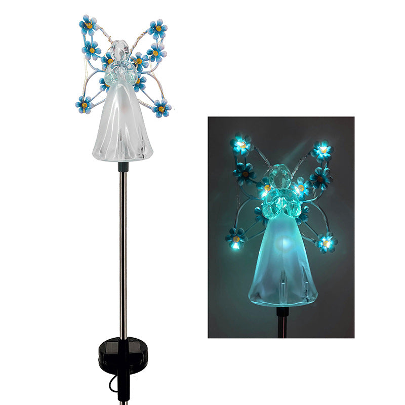 BowLift | Luminous Haven Solar Angel LED Garden Light – Elegant Outdoor Illumination for Gardens and Memorials
