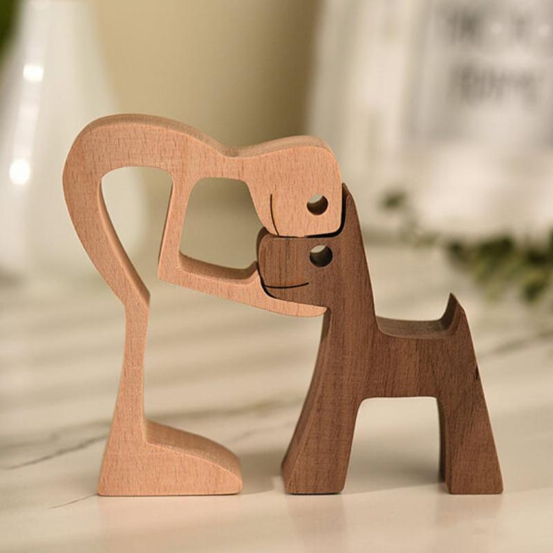 BowLift | Pet Lover - Wooden Sculpture Table Ornaments