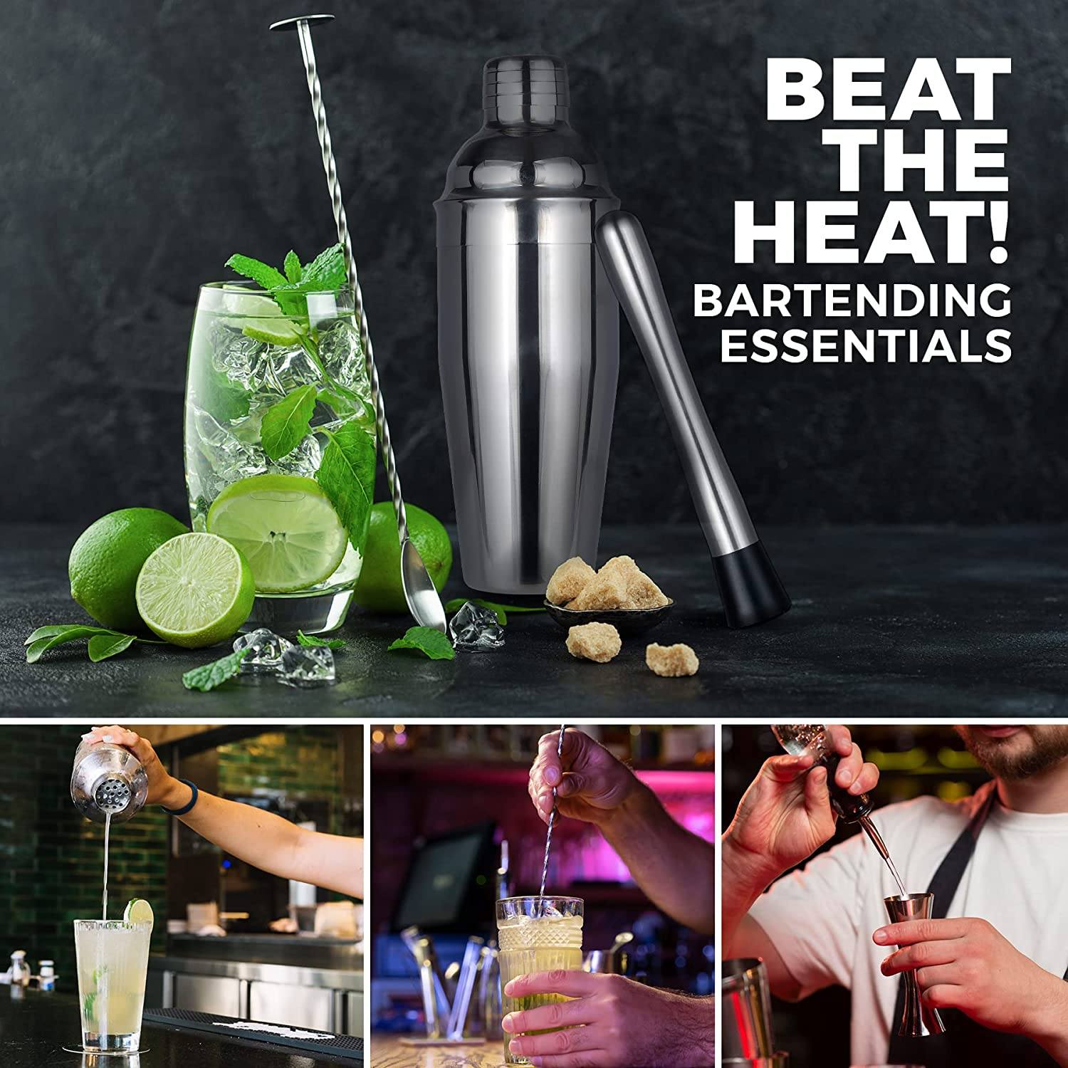 BowLift | 12-Piece: Cocktail Shaker Set