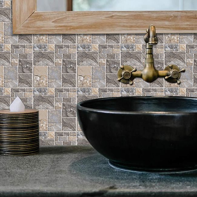 BowLift | Plastic Peel and Stick Wall Tiles Modern Simple Peel and Stick Wall Tiles