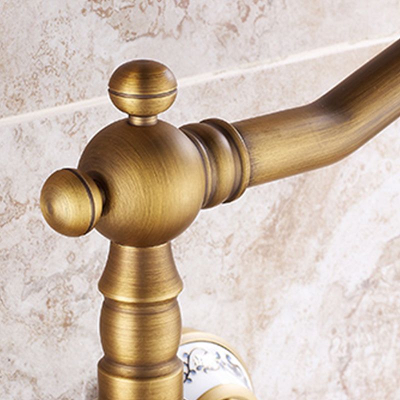 BowLift | Wall-mounted fitting Glam Style Bathroom tap with 2 handles