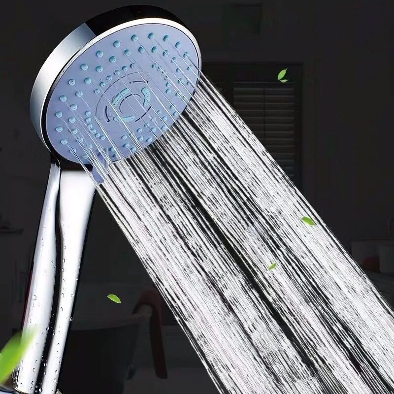 BowLift | Modern Plastic Showerhead Wall Mounted Showerhead with Adjustable Spray Pattern