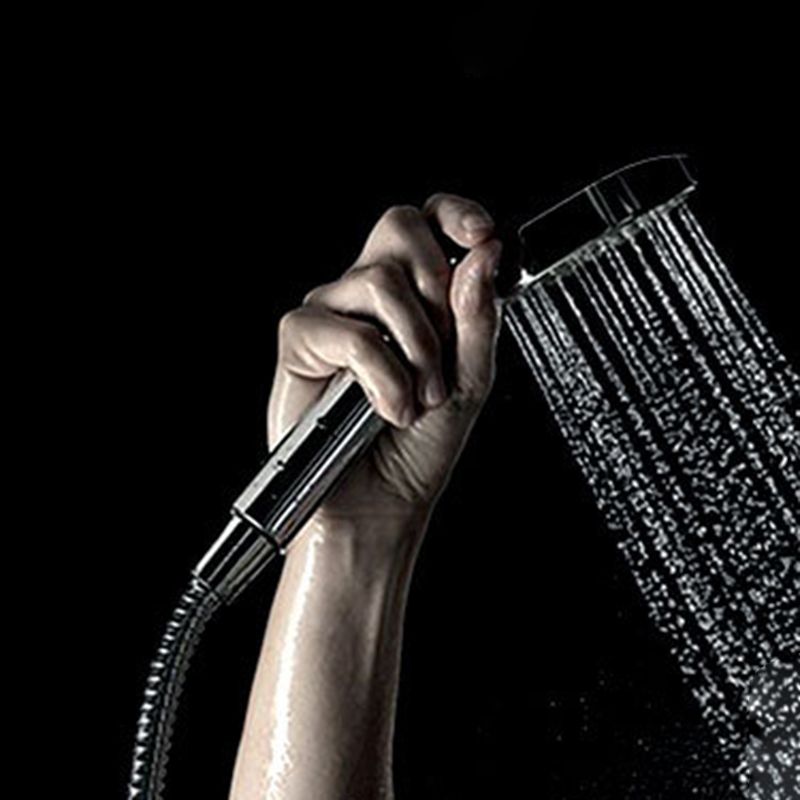 BowLift | Silver Hand Shower 3 Spray Stainless Steel Wall Mount Shower Head