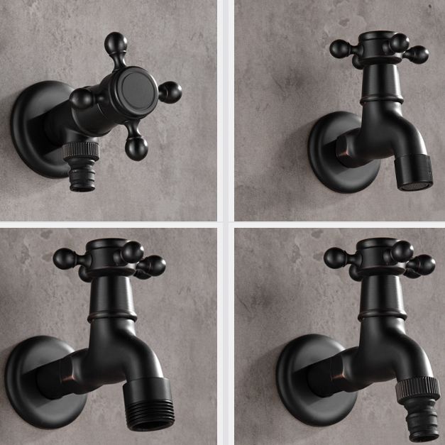 BowLift | Wide Bathroom Sink Faucet Wall-Mounted Cross Handle Faucet