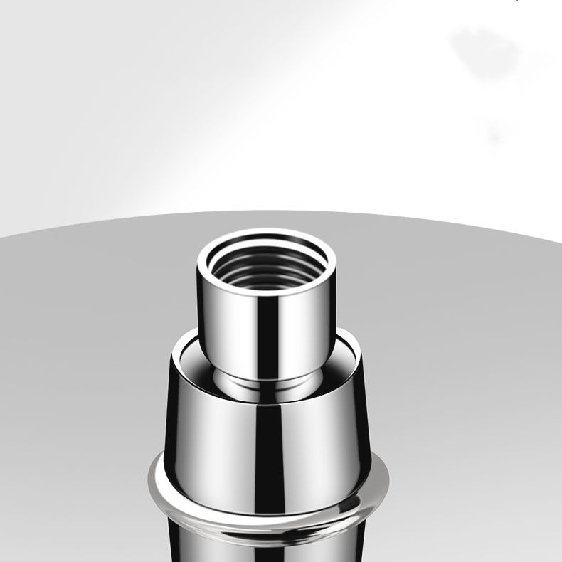 BowLift | Round Fixed Shower Head High Flow Aerated Wall Mount Shower Head