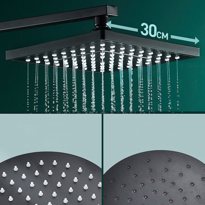 BowLift | Adjustable Spray Sample Shower Combination Metal Shower Fitting Arm Shower Head with Slip Bar