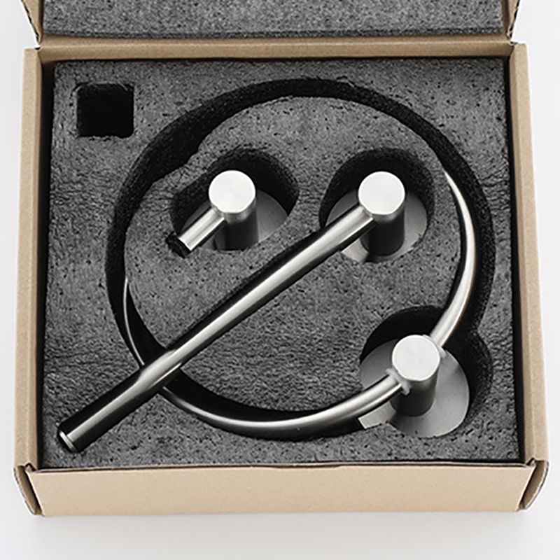 BowLift | Stainless Steel Bathroom Set 3-piece Modern Style Simple Bathroom Accessories Set
