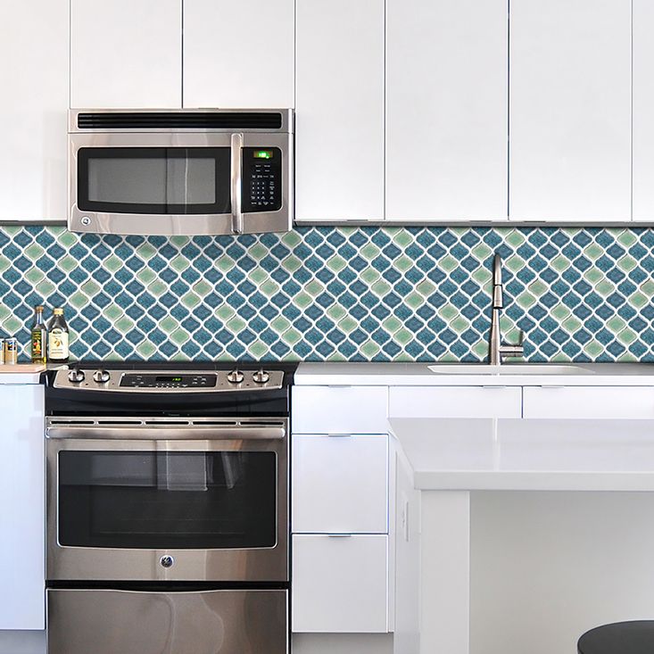 BowLift | Plastic Peel & Stick Mosaic Tiles Waterproof Mosaic Tiles Wallpaper