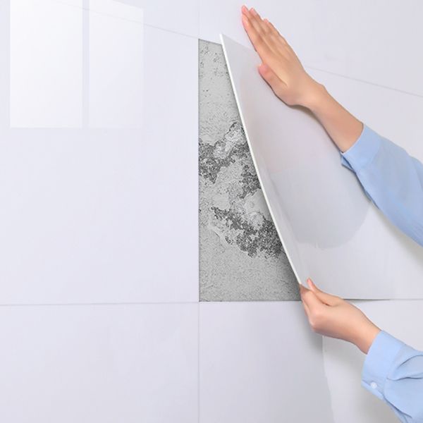BowLift | Plastic Wallpaper Contemporary Field Tile Peel and Stick Backsplash