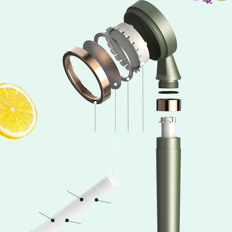 BowLift | Contemporary Showerhead Round Showerhead with Water Filtration