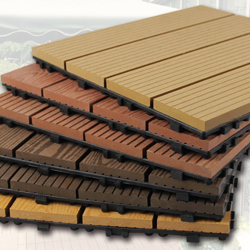 BowLift | Wood deck board outdoor non-slip embossed floor panel