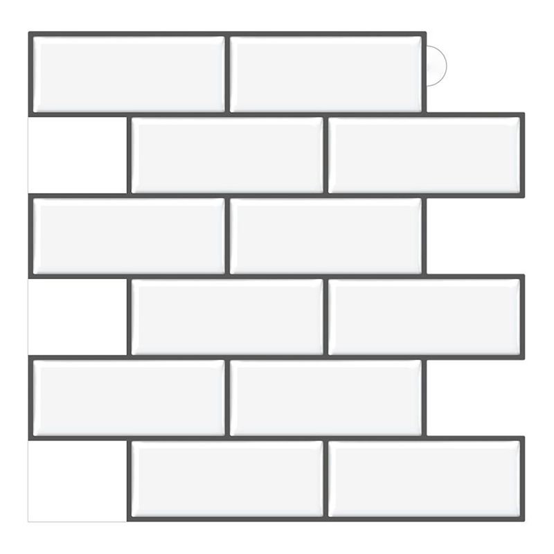 BowLift | Peel & Stick Subway Tile PVC Stain Resistant Rectangular Peel and Stick Tile for the Kitchen