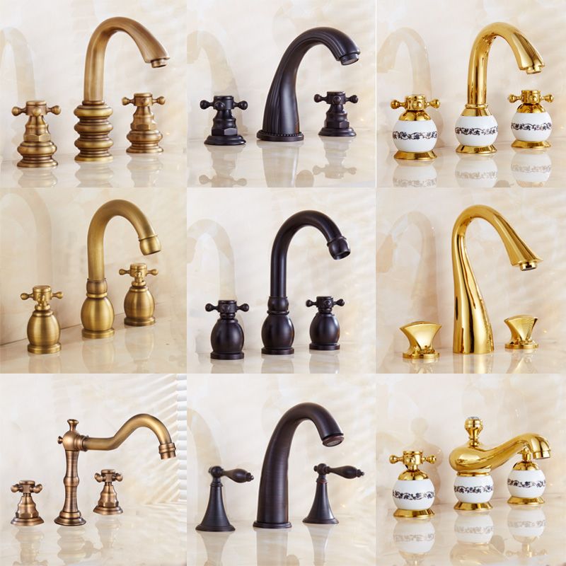 BowLift | Widely Used Bathroom Faucet 3 Hole Round Sink Faucet