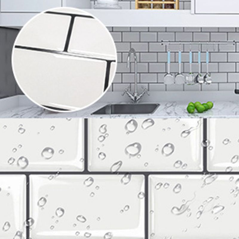 BowLift | Polygon Peel and Stick Wall Tile PVC 30 cm x 30 cm Peel and Stick Tile for the Kitchen