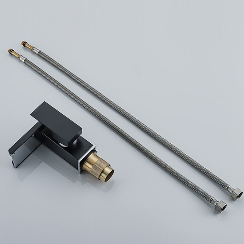 BowLift | Contemporary Sink Faucet Solid Color Low Arc Bathroom Sink Faucet