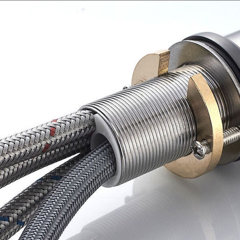 BowLift | Pull-out simple bathroom sink tap 1 hole single lever faucet