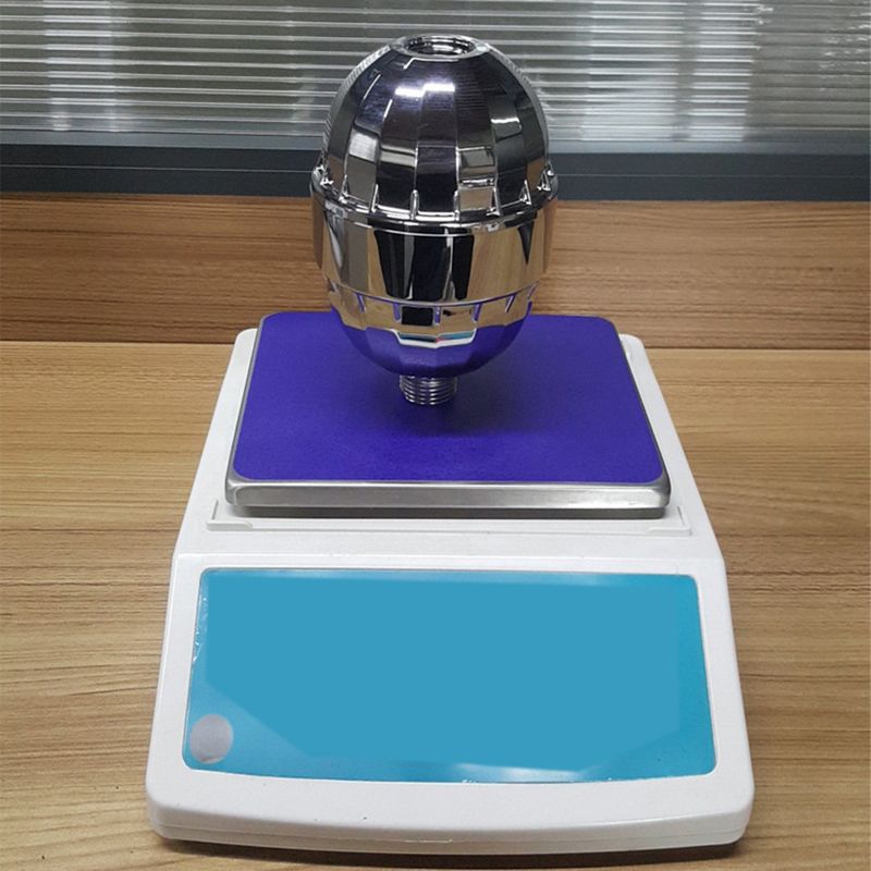 BowLift | 5 Sprays Showerhead Wall Mount Silver Round Fixed Showerhead