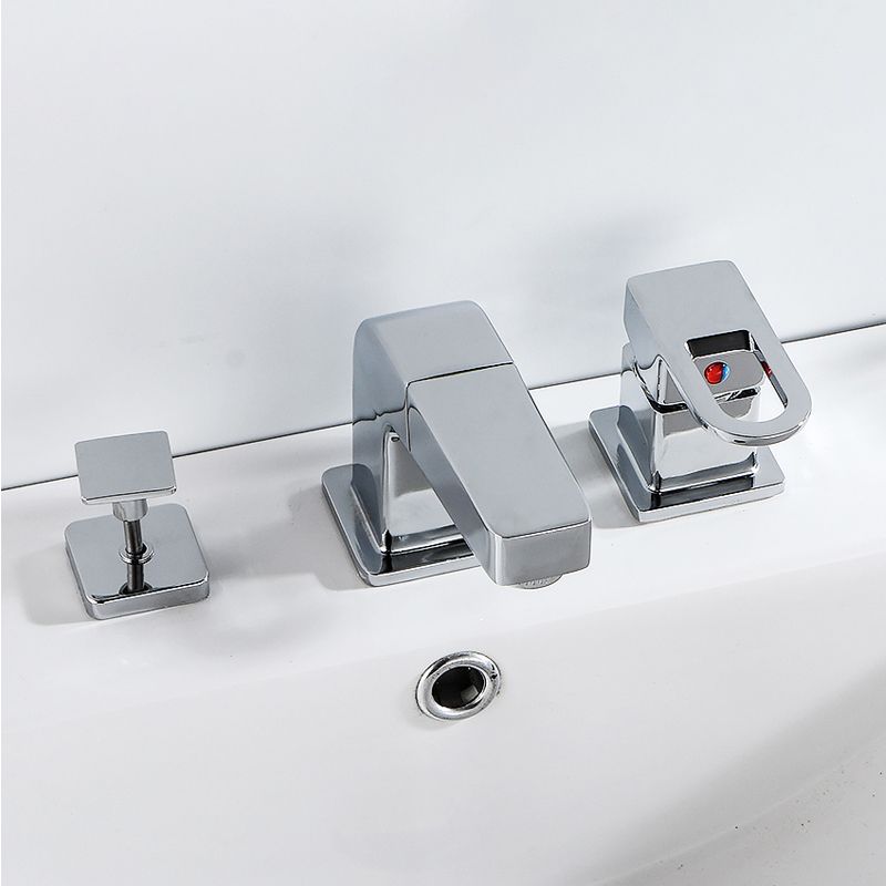 BowLift | Bathroom faucet lever handle brass handheld shower sink faucet