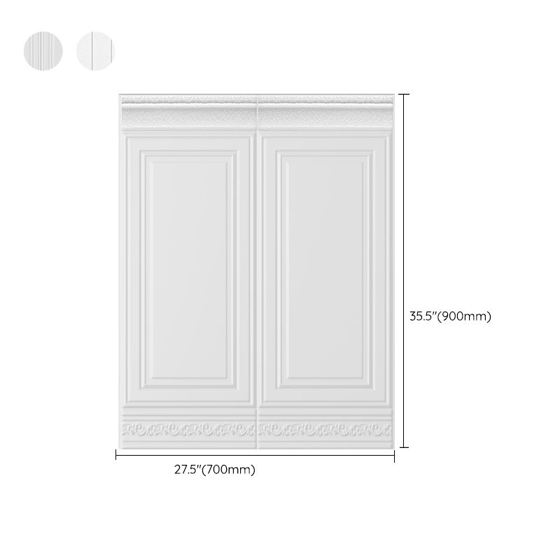 BowLift | Plastic wall cladding panels for peeling and attaching with waterproof wainscoting