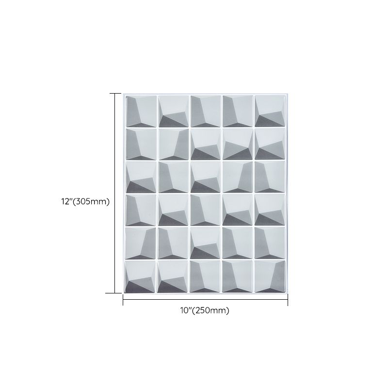 BowLift | Plastic Peel & Stick Subway Tile Modern Simple Subway Tile Wallpaper