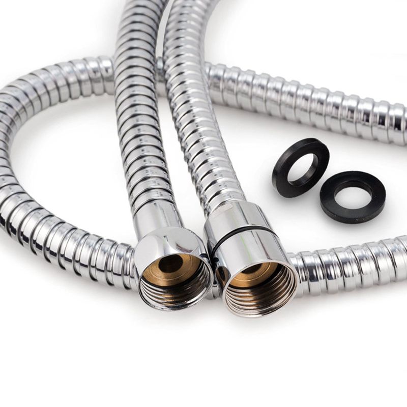 BowLift | Silver Dual Shower Head 3 Settings Medium Flow Wall Mounted Shower Head