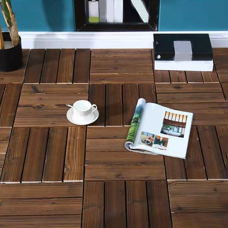 BowLift | Wood Terrace Tiles Plug-in System Installation Outdoor Terrace Tiles