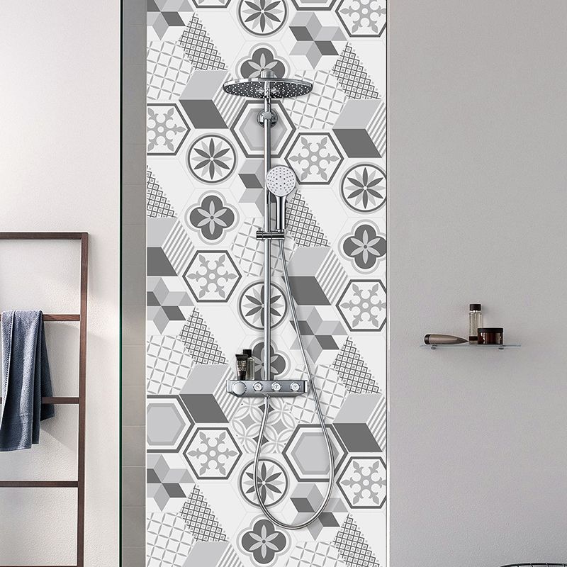 BowLift | Plastic Mosaic Tile Wallpaper Hexagonal for Stick-On and Removable Back Wall Tile