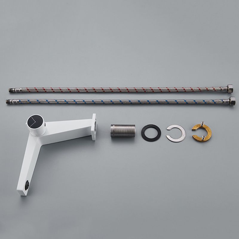 BowLift | Modern Bathroom Sink Faucet Brass Knob Handle Low Arc Basin Faucet