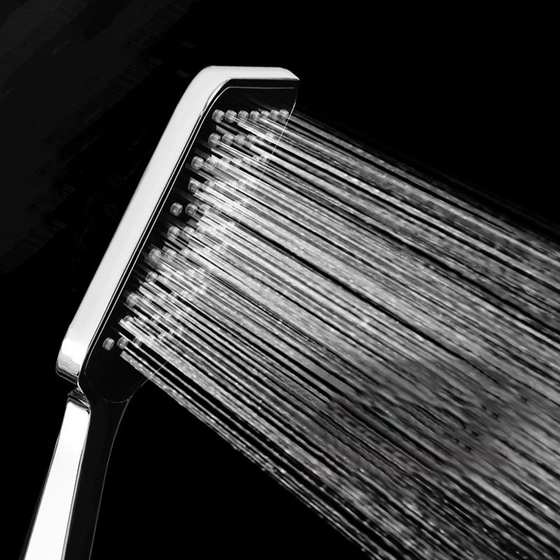 BowLift | Chrome Square Shower Head Combination Wall Mounted and Ceiling Mounted Hand Shower