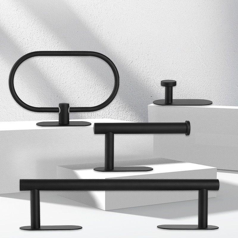 BowLift | Metal Bathroom Set 4-piece Modern Style Bathroom Fixtures Set