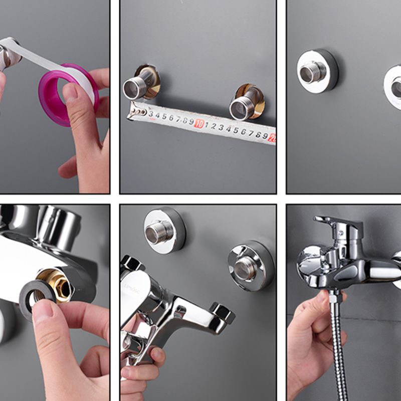 BowLift | Popular Wall-Mounted Bathtub Faucet Fixed Lever Handle Bathtub Filler Trim