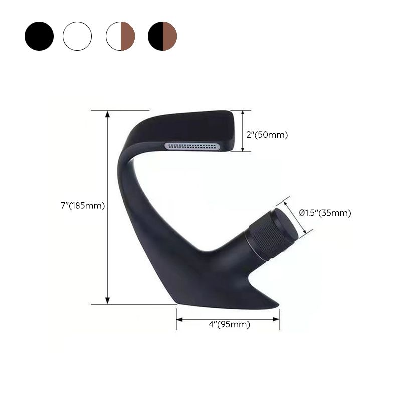 BowLift | Button Handle Faucet Contemporary Style Faucet with Waterfall Spout