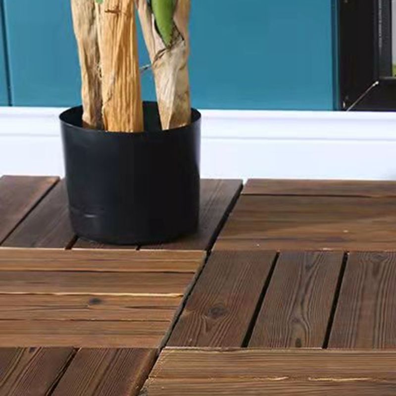 BowLift | Outdoor Deck Board Wood Square Stripes Composite Flooring Terrace