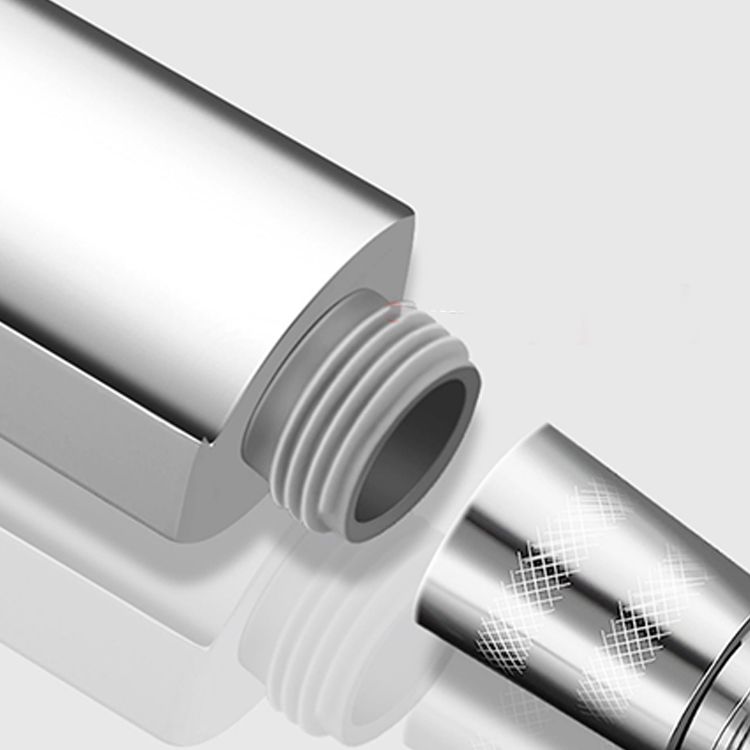 BowLift | Contemporary Rectangular Hand Shower Adjustable Spray Pattern Shower Head