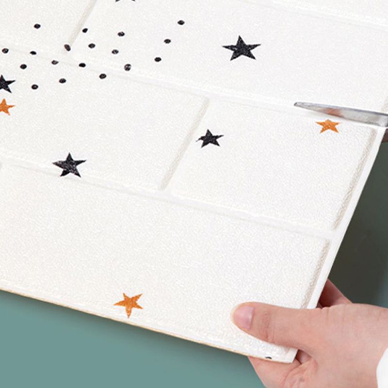 BowLift | XPE Foam Wall Cladding Star Pattern Square Waterproof Wall Cladding for the Living Room