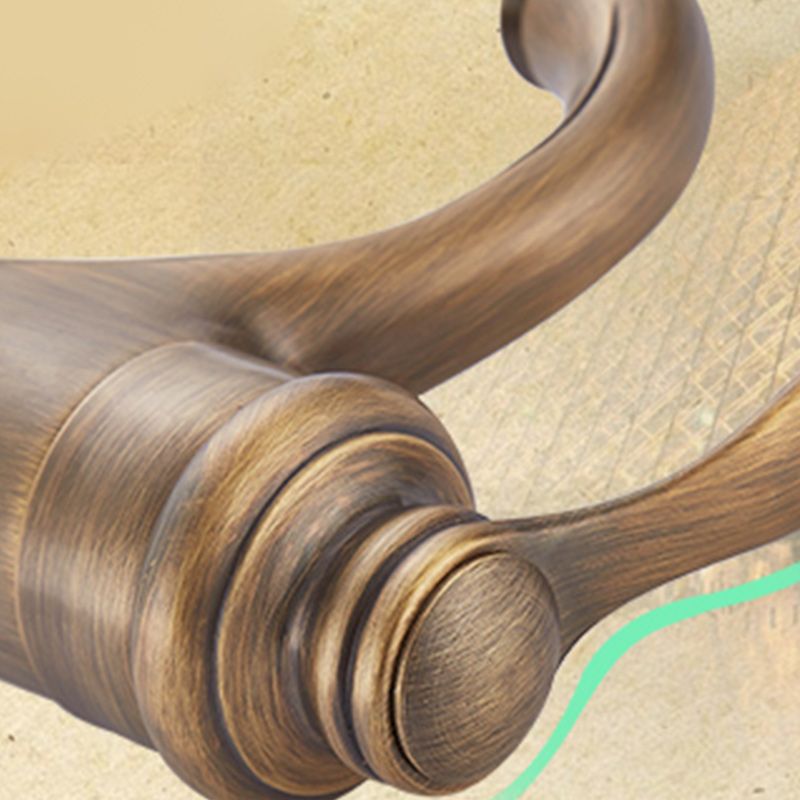 BowLift | Glam Style Bathroom Sink Faucet Single Handle Low Arc Sink Faucet