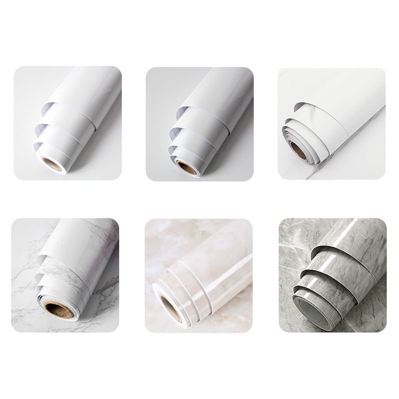 BowLift | Marble Texture Scratch Resistant Tile PVC Single Peel & Stick Tile for Bathroom Backsplash