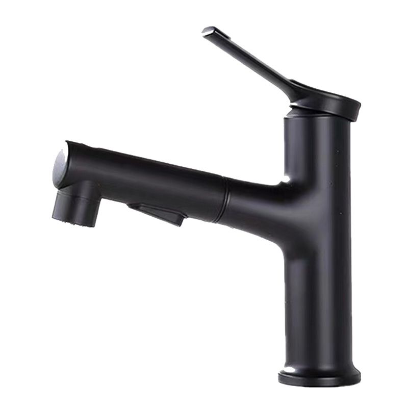 BowLift | Contemporary Sink Faucet Plian Low Arc Center-Set Bathroom Faucet