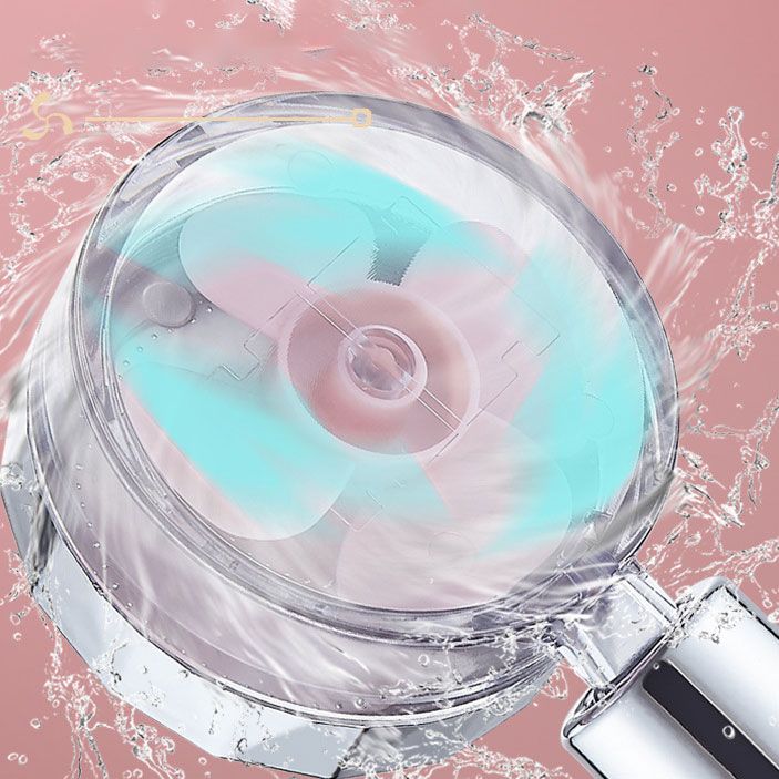 BowLift | Contemporary Shower Head Combination Handheld Shower Plastic Wall Mounted Silver Shower Head